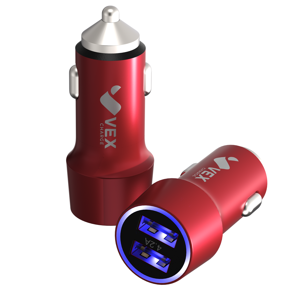Cargador para Auto VEX 4.2A Dual USB-A