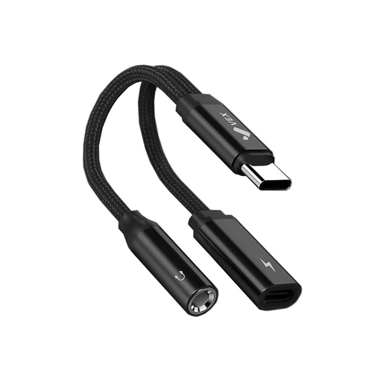 Cable de Audio AUX 2 en 1 USB-C