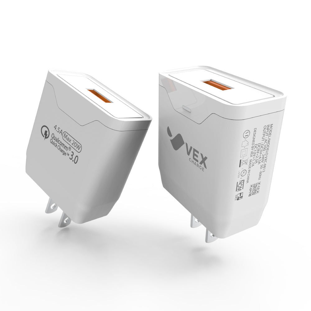 Cargador de Pared VEX D7A 20W, 1 Puerto USB-A