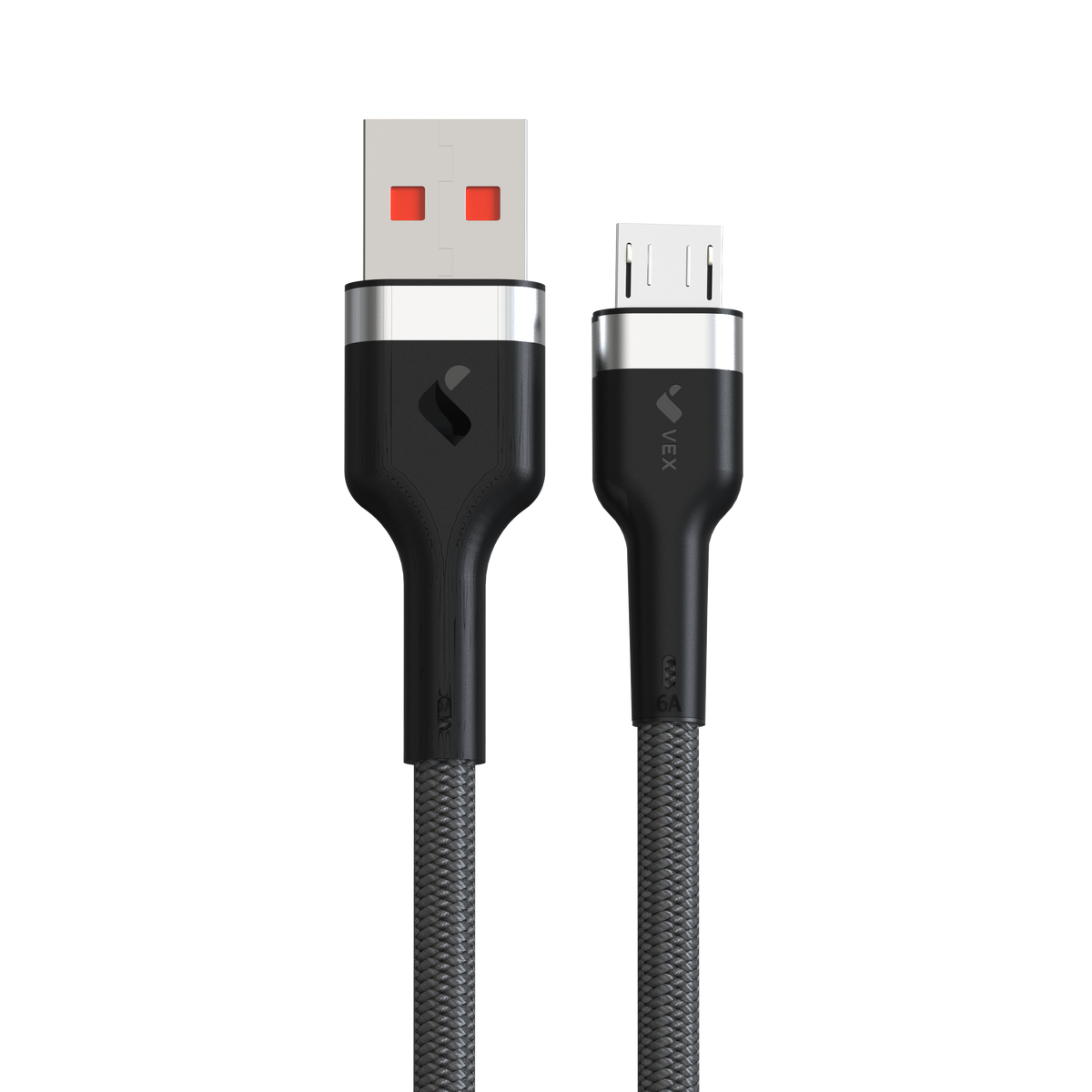 Cable QX USB de Carga y Datos, Carga Rápida 80W, salida 6A