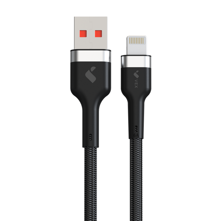 Cable QX USB de Carga y Datos, Carga Rápida 80W, salida 6A