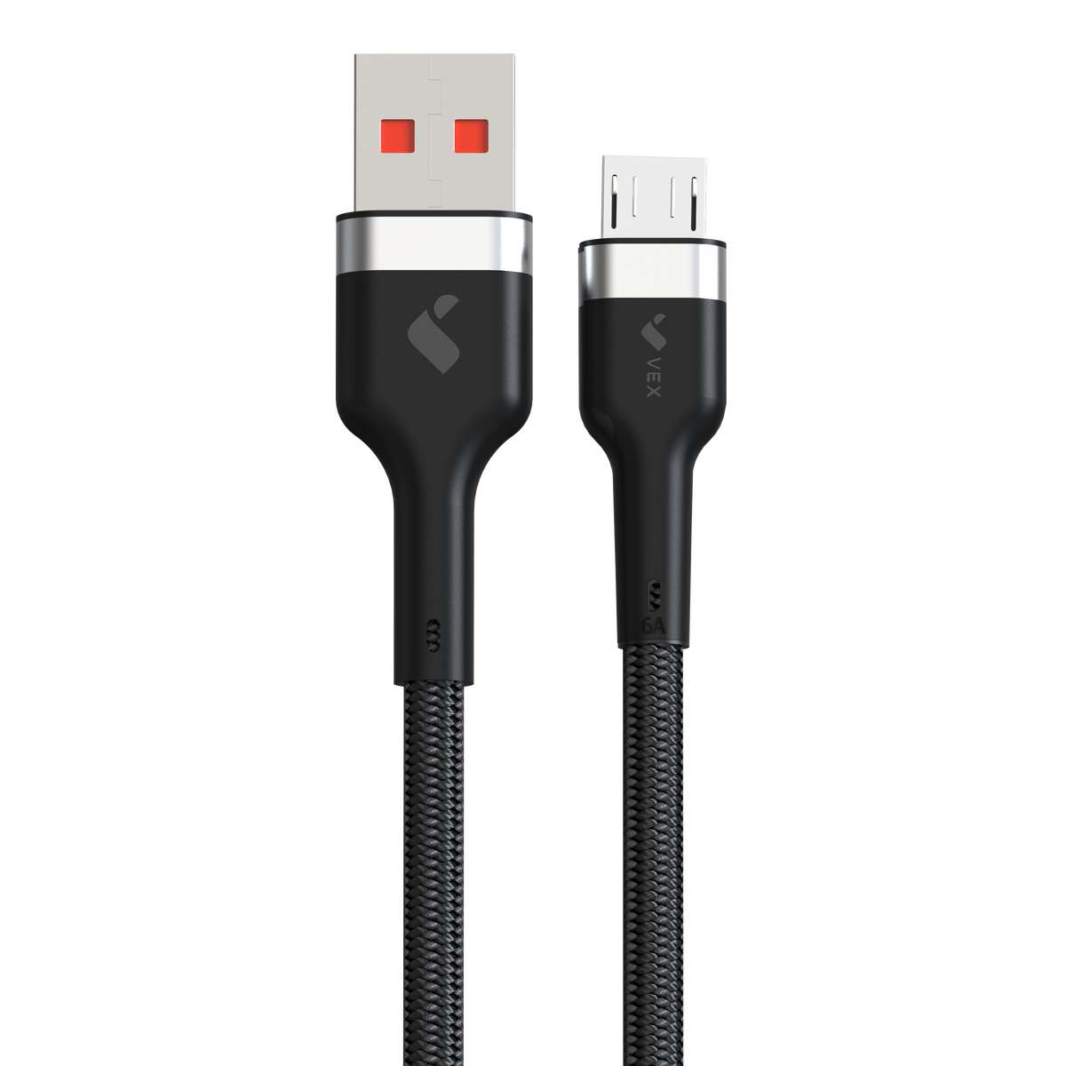 Cable QX USB de Carga y Datos, Carga Rápida 80W, salida 6A