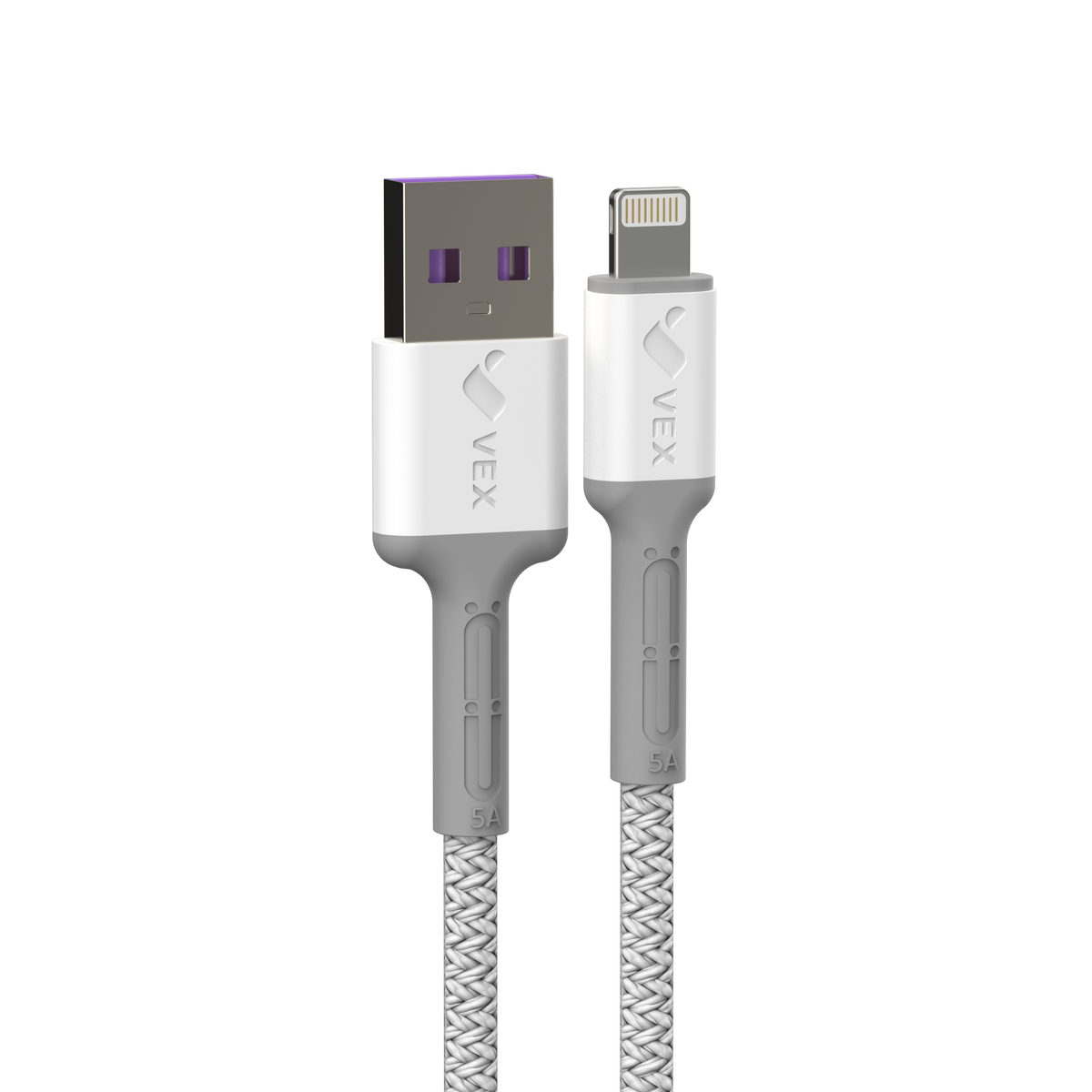 Cable USB VEX Q8, 60W, 5A  carga y transmisión de datos