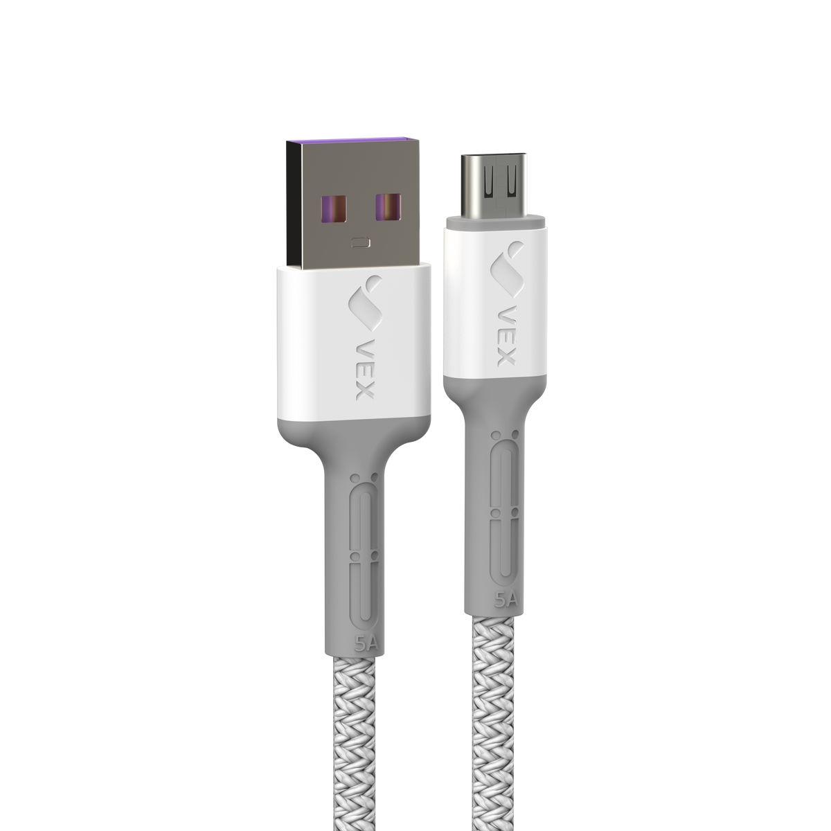 Cable USB VEX Q8, 60W, 5A  carga y transmisión de datos