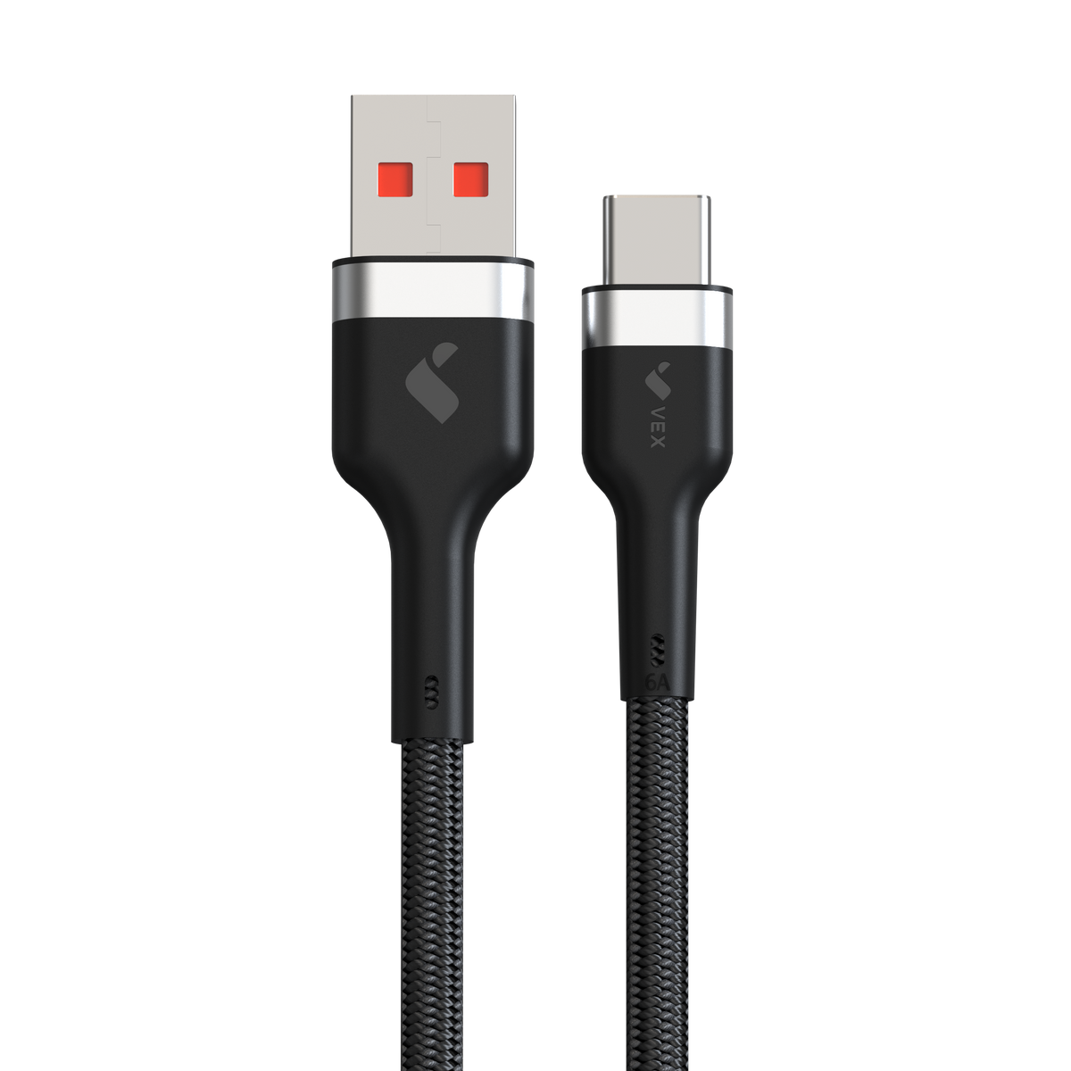 Cable QX USB de Carga y Datos, Carga Rápida 80W, salida 6A