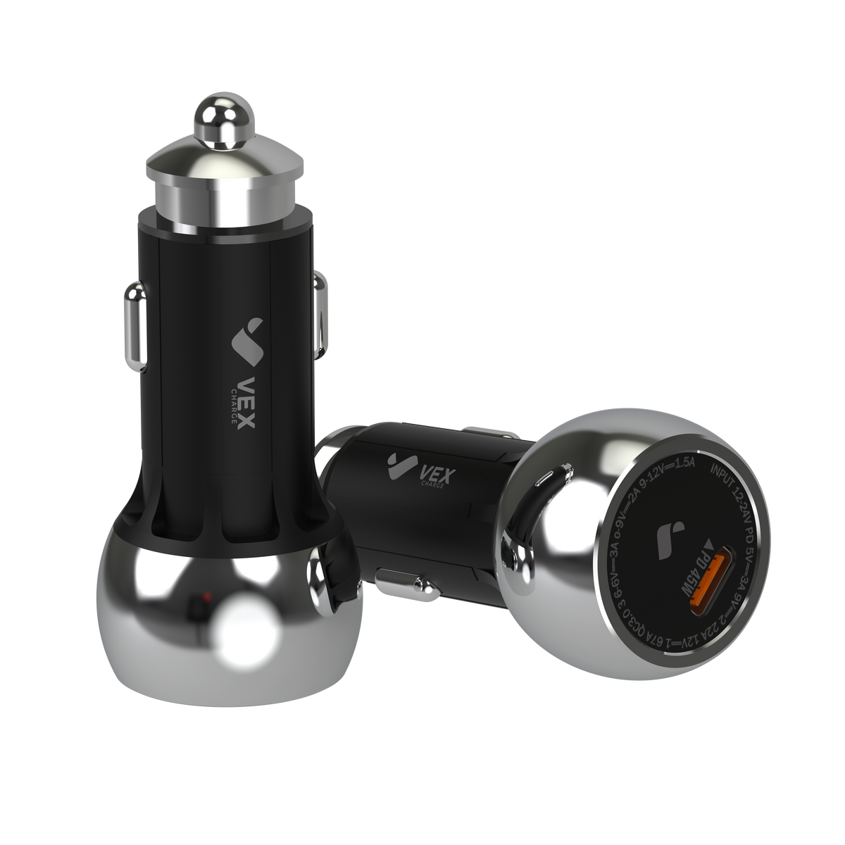 Cargador para Auto VEX 45W USB-C PD