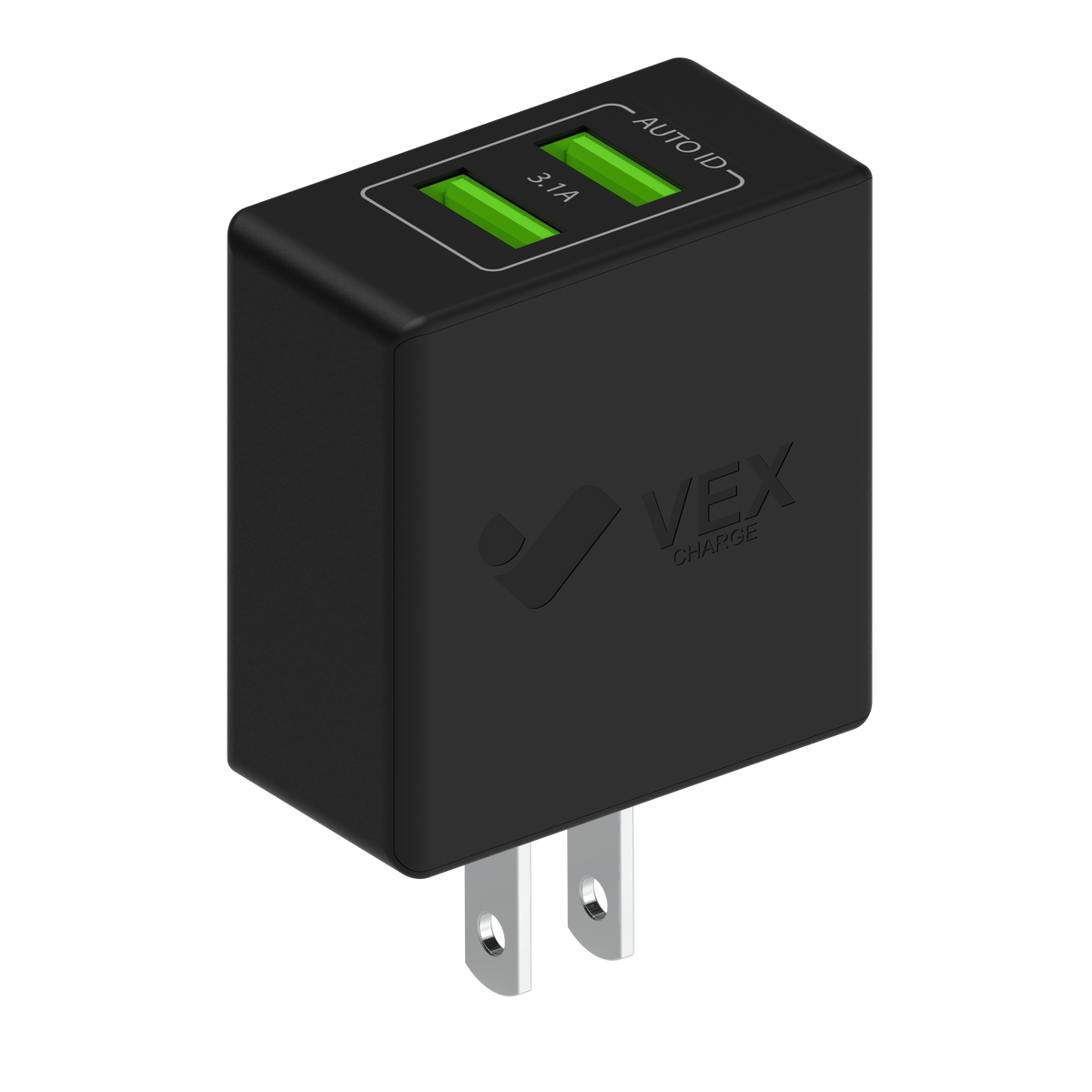 Cargador de pared VEX D6AA, 2 puertos USB-A, 15W, 3.1A