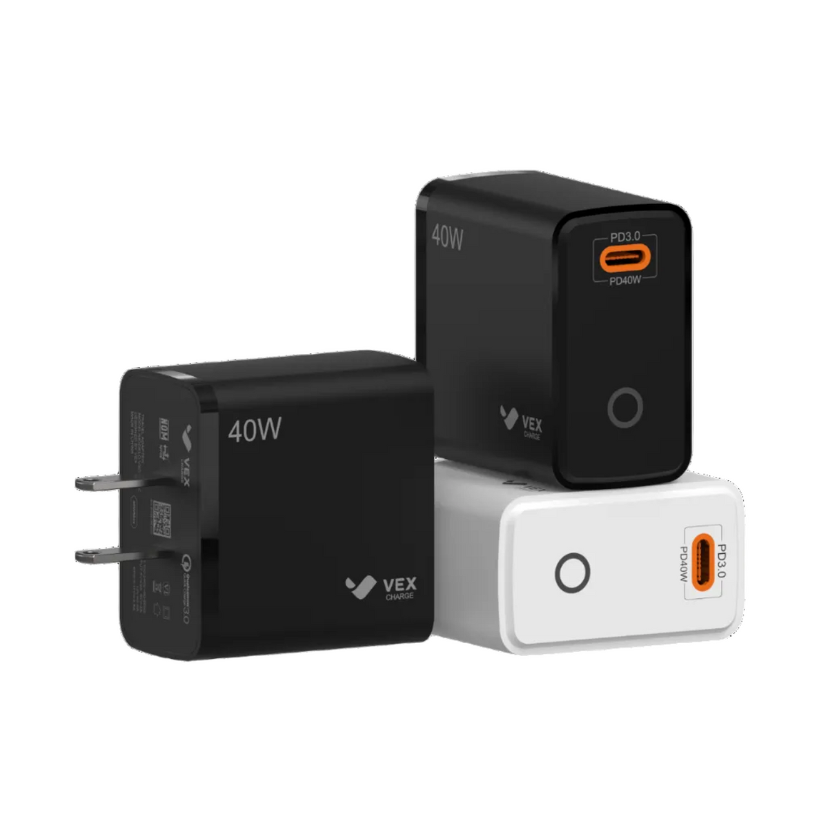 Cargador de Pared VEX D4C 40W, 1 Puerto USB-C