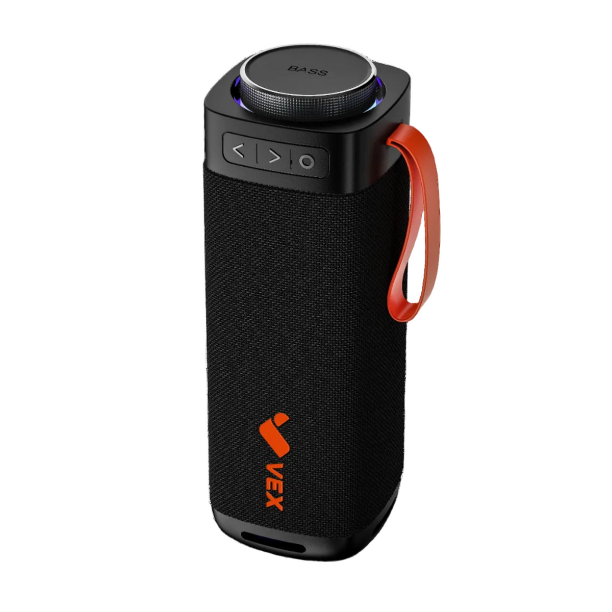 Parlante Bluetooth Hi-Fi VEX Elite J1, 60W, luces RGB, hasta 16 h, modo TWS, carga USB-C