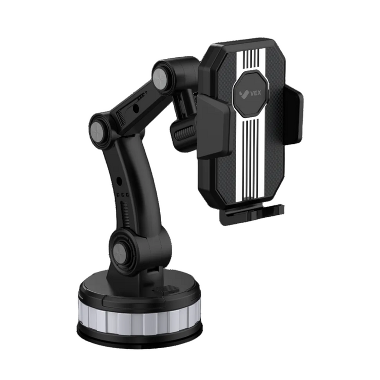 Soporte para Celular VEX RPS para Auto, ventosa, brazo articulado y ajuste lateral