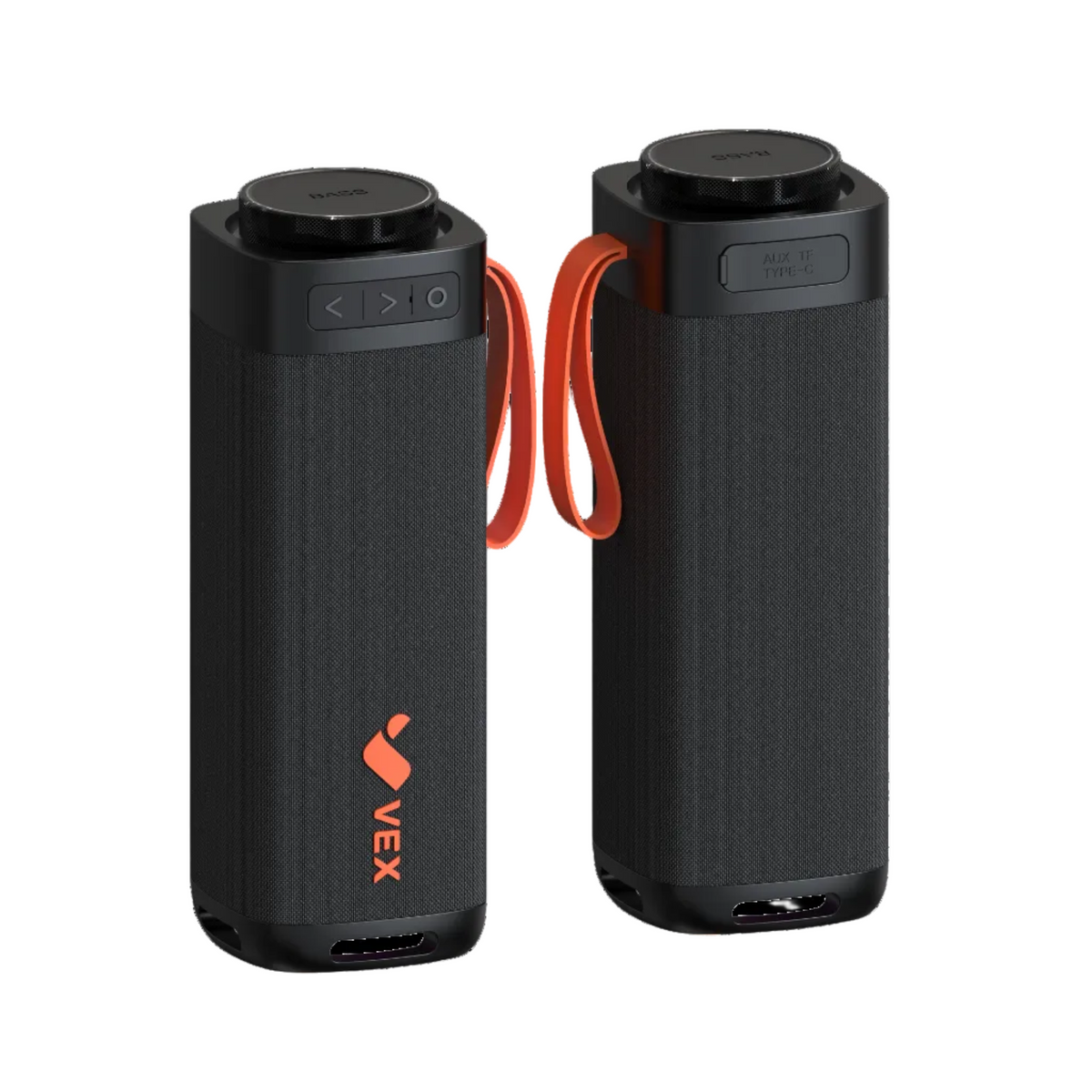 Parlante Bluetooth Hi-Fi VEX Elite J1, 60W, luces RGB, hasta 16 h, modo TWS, carga USB-C