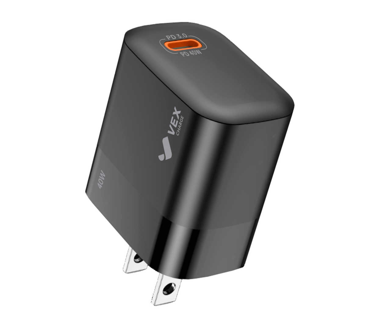 Cargador de Pared VEX D3C 40W, 1 Puerto USB-C