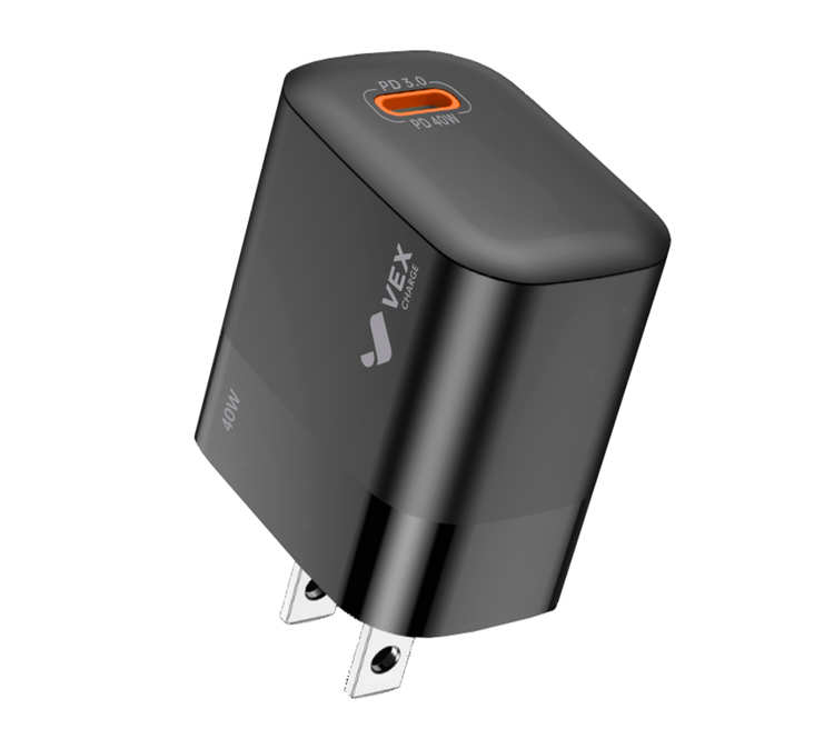 Cargador de Pared VEX D3C 40W, 1 Puerto USB-C