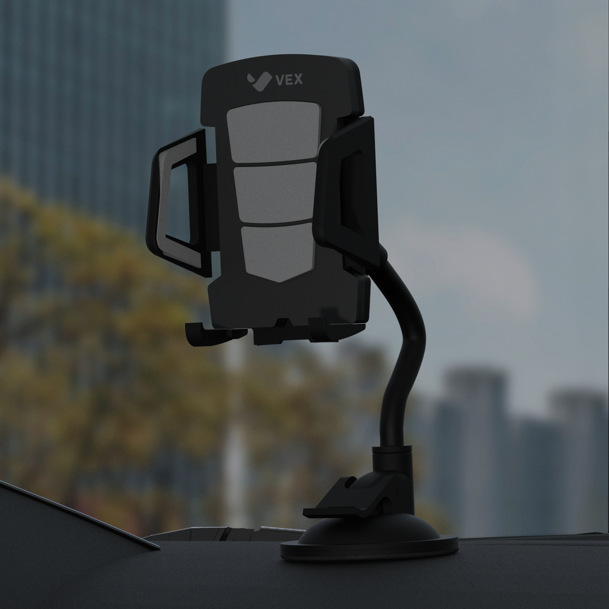 Soporte para Celular VEX RP7 para Auto, ventosa y brazo flexible