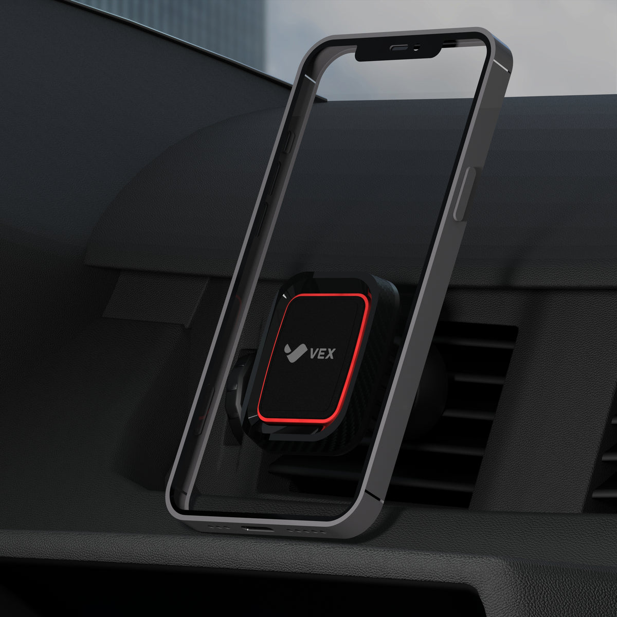 Soporte Magnético para Celular VEX RP8 para Auto, cabezal multiángulo
