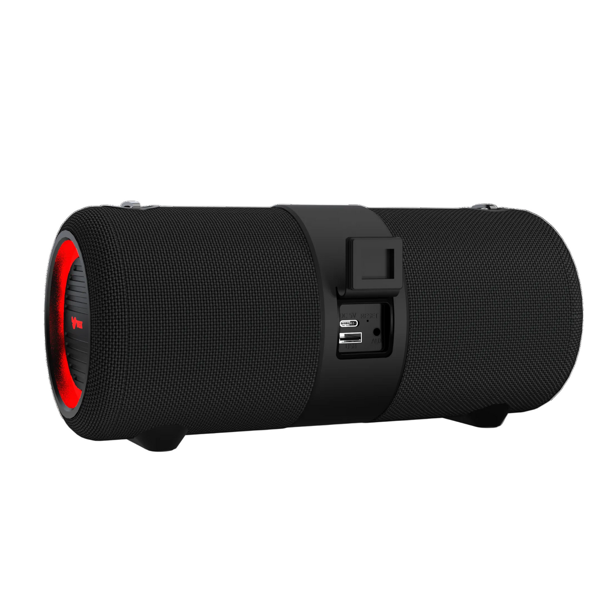 Parlante Bluetooth Hi-Fi VEX Elite J2, 28W, luces RGB, hasta 18 h, carga USB-C