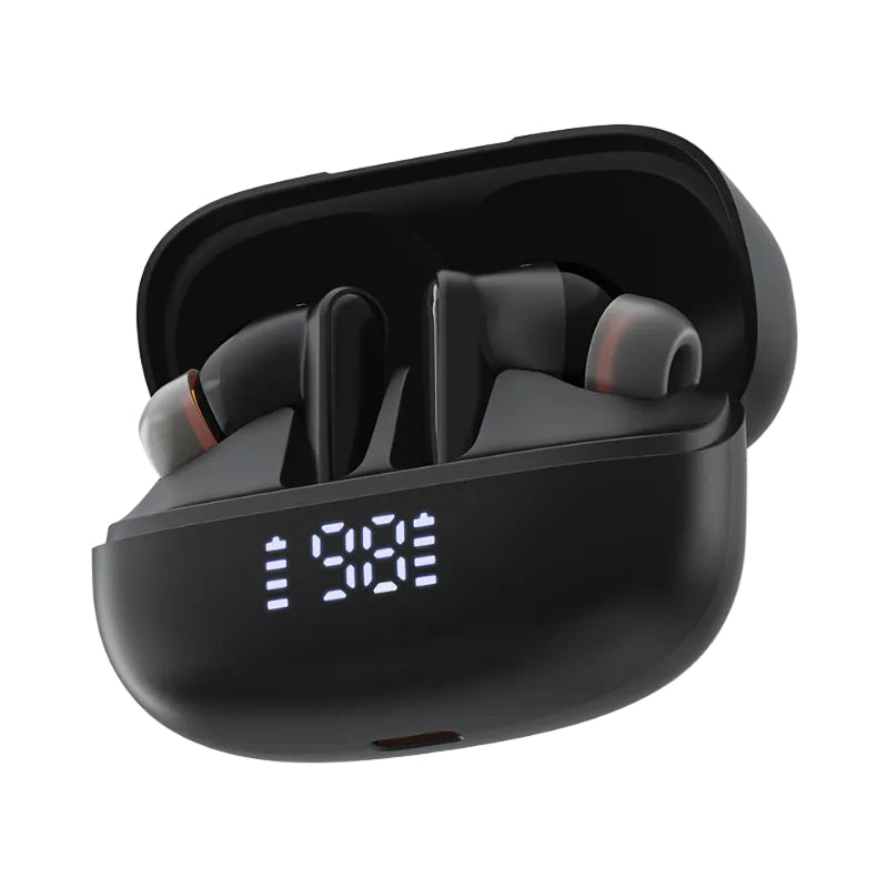 Audífonos Bluetooth True Wireless VEX Sonic Pro, ANC + ENC, 4 micrófonos, IPX5, hasta 30 h