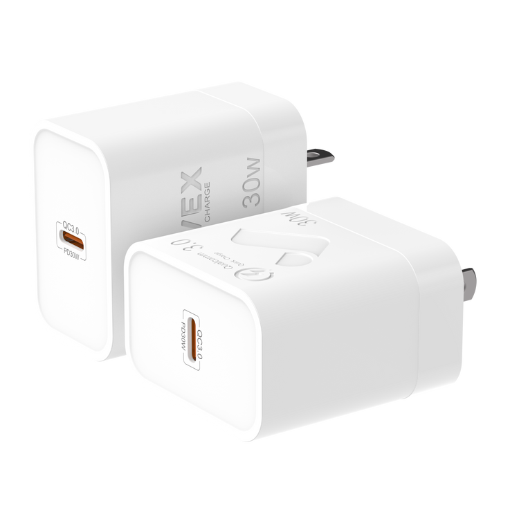 Cargador de Pared VEX D8C 30W 1 Puerto USB-C