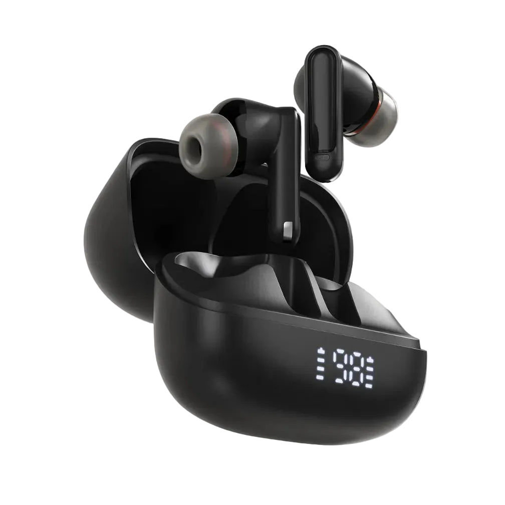 Audífonos Bluetooth True Wireless VEX Sonic Pro, ANC + ENC, 4 micrófonos, IPX5, hasta 30 h