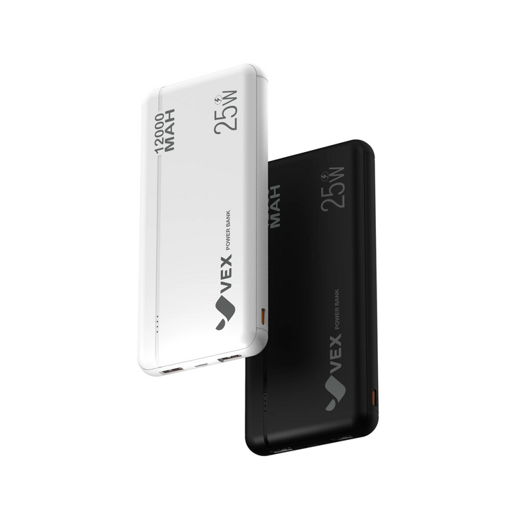 Power Bank VEX 12,000 mAh, 25W