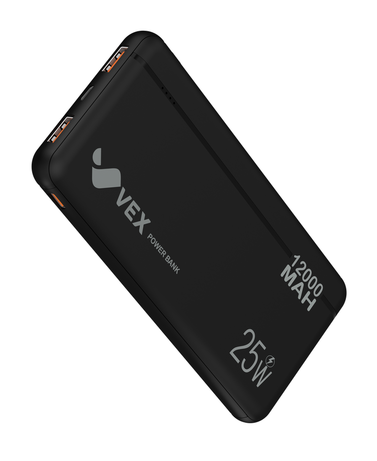 Power Bank VEX 12,000 mAh, 25W